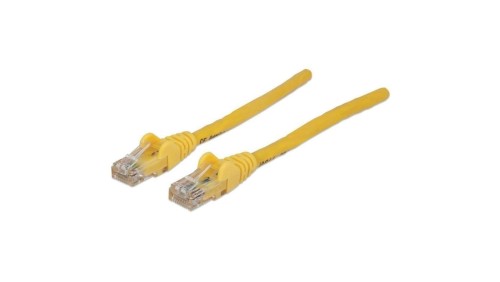 Patch Cord Cat6 UTP 1,0M Żółty 100 Miedź 342346