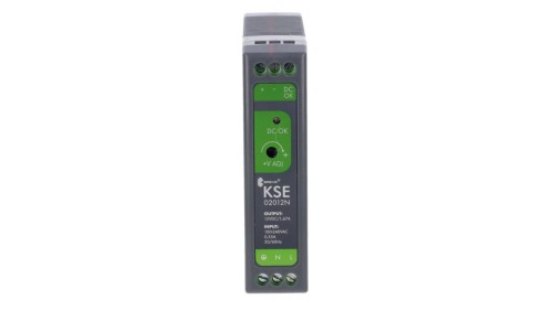 Zasilacz impulsowy KSE 02012P 230/ 12VDC 1,67A 20W na szynę DIN, Uzas: 85-264VAC, Ta70, 17000-1011