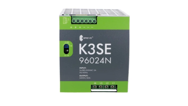 Zasilacz impulsowy 3-faz K3SE 96024 3x400/ 24VDC 40A 960W na szynę DIN, Uzas: 340-550VAVAC, Ta70, 17000-1015