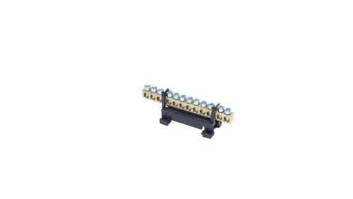 Listwa zaciskowa na szynę L12 fazowa 12-torowa 16mm² 400V AC 63A czarna 81701007