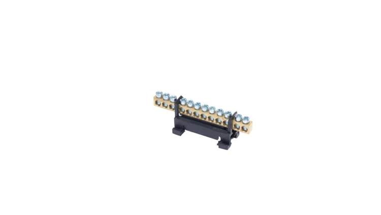 Listwa zaciskowa na szynę L12 fazowa 12-torowa 16mm² 400V AC 63A czarna 81701007