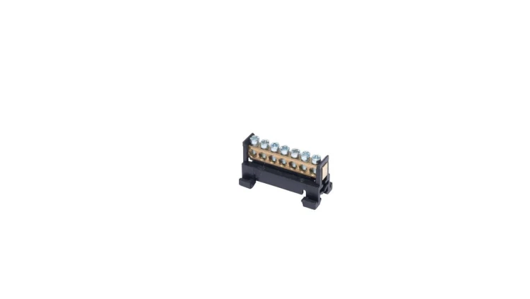 Listwa zaciskowa na szynę L7 fazowa 7-torowa 16mm² 400V AC 63A czarna 81700007