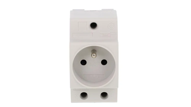 Gniazdo modułowe serwisowe 2P+Z 16A AUS16B