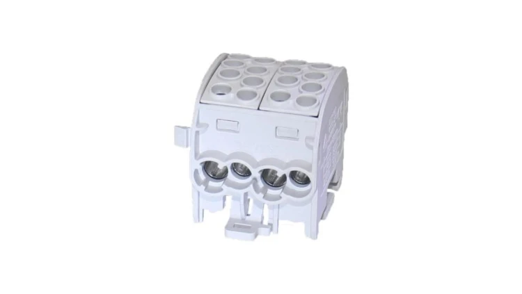 Blok rozdzielczy-odgałęźny Al/Cu SCB 35-2 (80220) SIMBLOCK jednobiegunowy 2x35mm2 szary 81506002