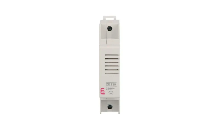 Dzwonek modułowy 230V AC 80dB na szynę TH ZE 230 002412001