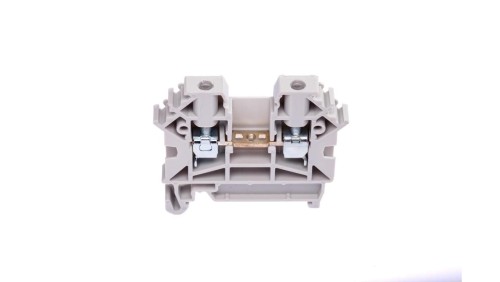 Złączka szynowa 2-przewodowa 4 mm2 szary V0 ZUG-4 A11-A238