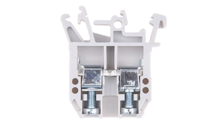 Złączka szynowa 2-przewodowa 10 mm2 szary ZUG-G10 A11-0208