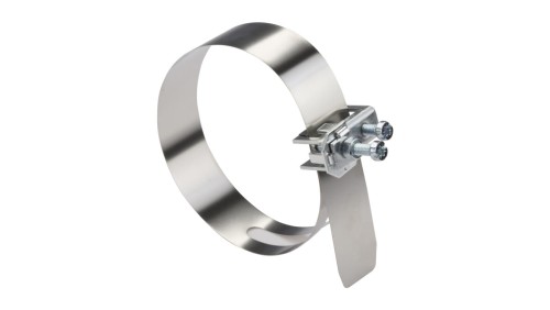 Opaska uziemiająca zakres rur fi 60-120 mm (2...4) stal kwasoodporna A14-5420