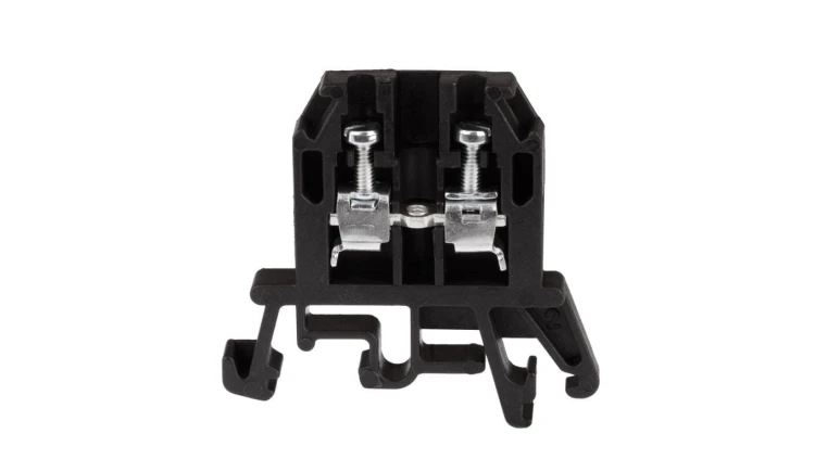 Złączka szynowa 2-przewodowa 2,5 mm2 czarny ZUG-G2.5 A11-0073