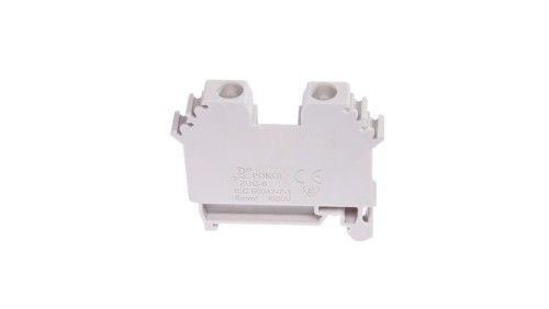 Złączka szynowa 2-przewodowa 6 mm2 szary V0 ZUG-6 A11-A338