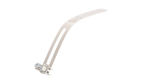 Opaska uziemiająca zakres rur fi 18-60 mm (3/8...2) stal kwasoodporna A14-5410