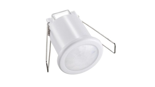 Czujnik ruchu PIR podtynkowy IP20 360 st. 400W zasięg 8m biały CP-11B