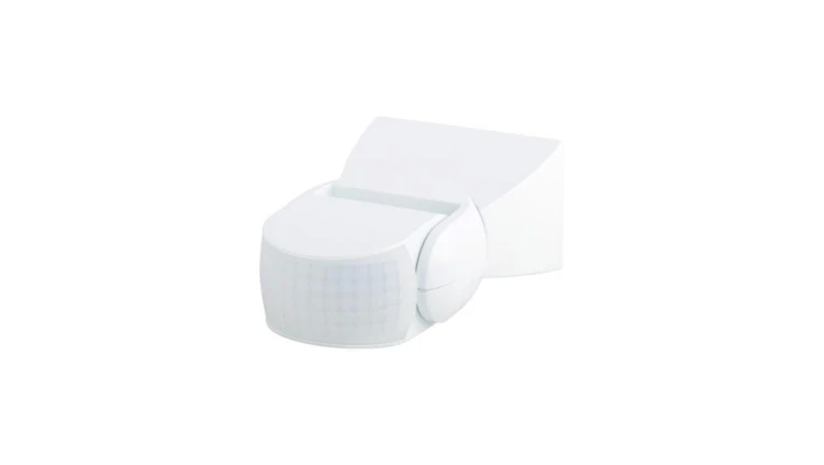 Czujnik ruchu PIR IP65 180 st. 300W zasięg 12m biały CP-5B
