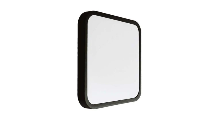 Plafoniera LED 48W 5160lm 4000K IP44 Kwadrat fi420 Mleczny Czarna Ramka 76491