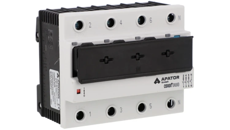 Rozłącznik bezpiecznikowy 3P+N 63A 500V AC CORON DUO 0000103306T