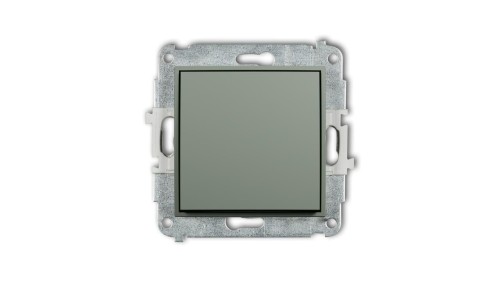 MINI Mechanizm łącznika zwiernego, jednobiegunowego (jeden klawisz bez piktogramu) szałwiowy 61MWP-4.1