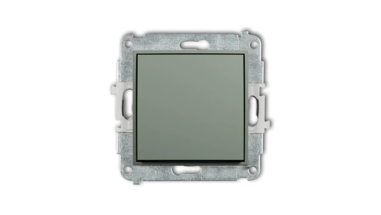 MINI Mechanizm łącznika schodowego (jeden klawisz bez piktogramu) szałwiowy 61MWP-3.1