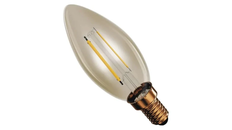 Żarówka LED Vintage świeczka E14 2,5W (20W) 225lm 2200K ciepła biel 3 lata gwarancji Z53012