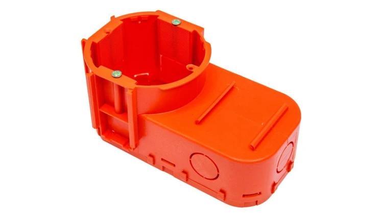 Puszka podtynkowa płytka, łączeniowa do elektroniki fi 68mm, A.0085