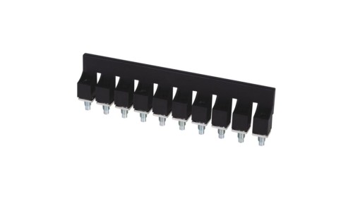 Zwieracz gwintowy 10-torowy do złączek serii ZUG 2.5mm2 ZKN-2,5-10 czarny A42-5193
