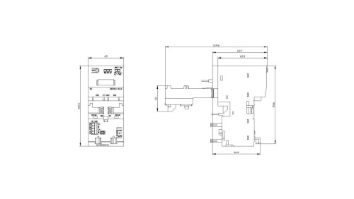 Moduł ILM rozruch rewersyjny Standard 1,2-12 A do 690 V AC wielkość S00 3RC7141-1KE00