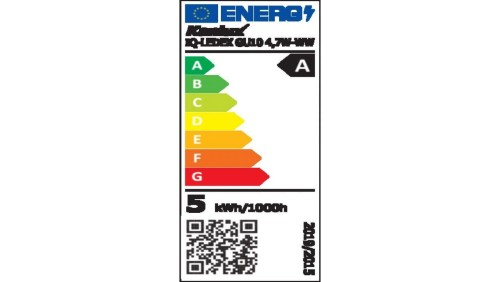 Żarówka LED GU10 IQ-LEDEX GU10 4,7W-WW 850lm 3000K barwa ciepła 5 lat Gwar. 36601