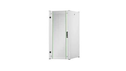 Szafa sieciowa stojąca Hyper Pro 19 32U rack 600x800, drzwi przód szyba, szary, 1000kg DN-51006
