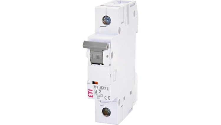 Wyłącznik nadprądowy 1P B2 6kA AC ETIMAT 6 002111510