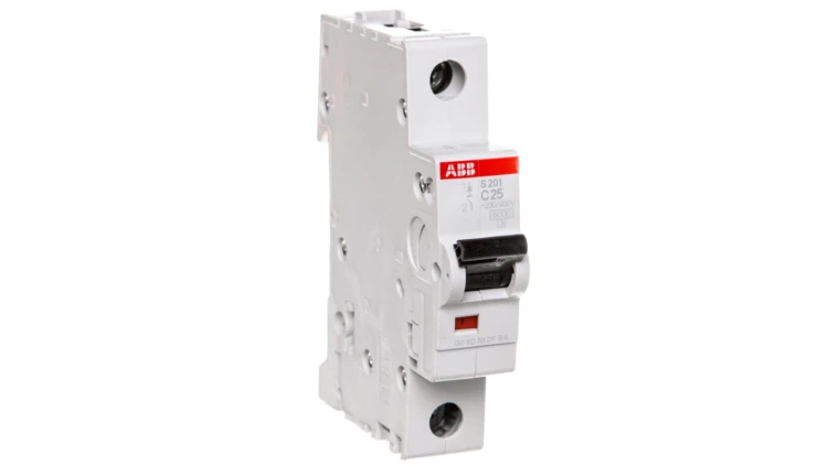 Wyłącznik nadprądowy 1P C 25A 6kA AC S201-C25 2CDS251001R0254