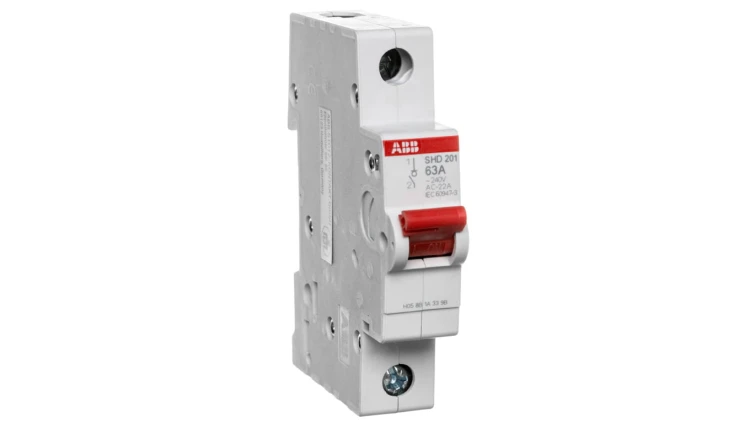 Rozłącznik modułowy 63A 1P SHD201/63 2CDD271111R0063