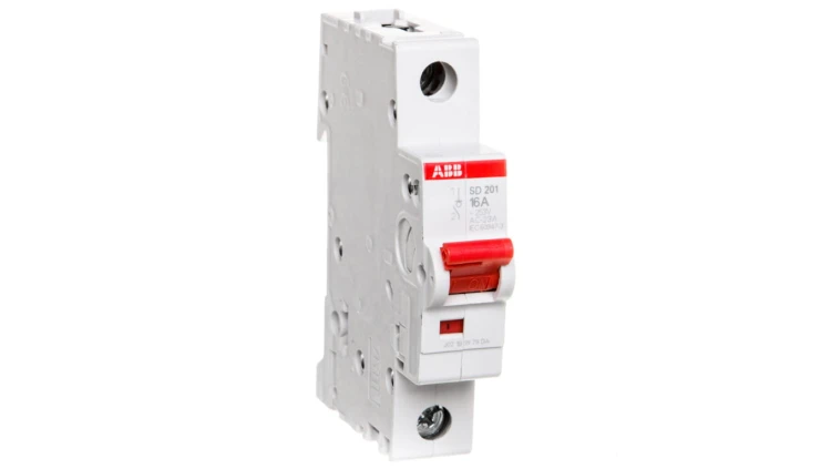 Rozłącznik modułowy 16A 1P SD201/16 2CDD281101R0016