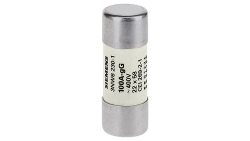 Wkładka bezpiecznikowa cylindryczna gG NFC 22x58mm 690V AC 32A bez wskaźnika 3NW6212-1