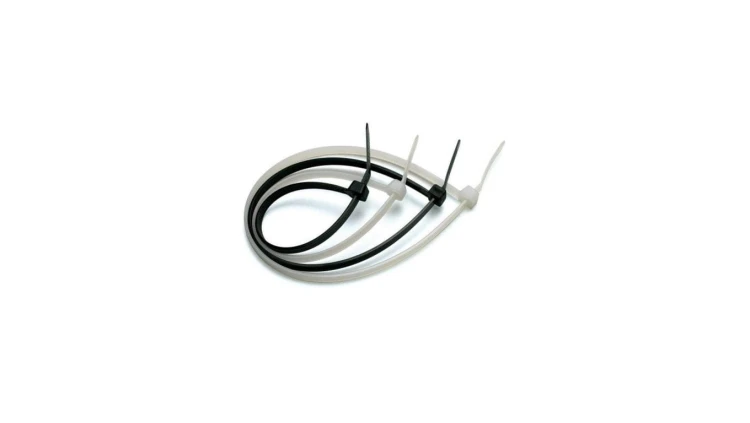 Opaski Zaciskowe 280x4.8mm Trytki do Kabli 100szt. Czarne