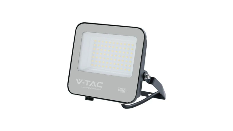 Projektor LED 50W 5740lm 6500K Dioda CREE 115LM/W IP65 Czarny 6 Lat Gwarancji 232176