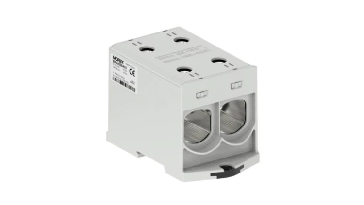 Złączka 300-2 szara 2xAl/Cu 95-300mm² 1000V AC/1500V DC Zacisk uniwersalny MAA2300A10