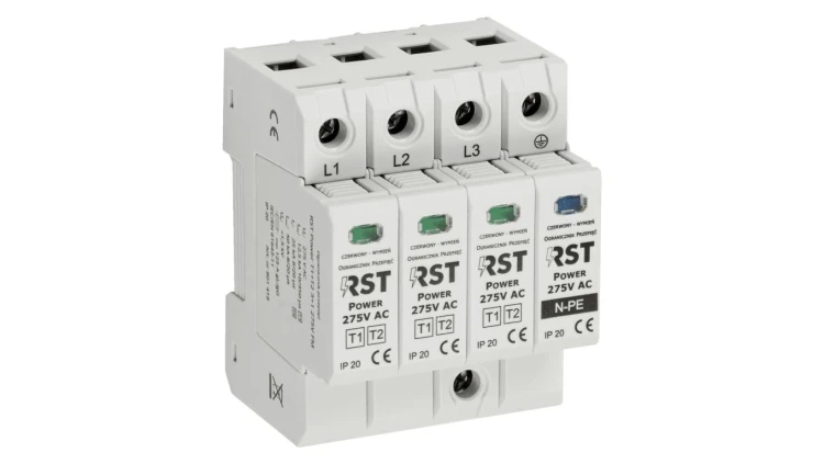 Ogranicznik przepięć T1 + T2 RST Power T1 + T2 3+1 275V FM 801 418