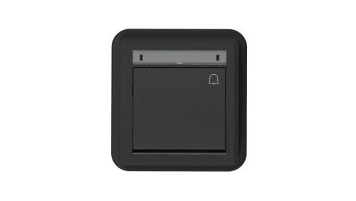 AQUANT 2K łącznik podtynkowy zwierny dzwonek antracytowy 5005-77
