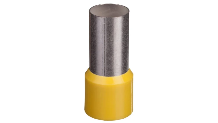 Końcówka tulejkowa izolowana TI 70mm2/21mm żółta cynowana TI70L21x25 /25szt/