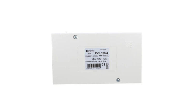 Transformator 1-fazowy bezpieczeństwa PVS 120/A 230/ 12V 10,0A, w obudowie, IP54, Ta 40, 16012-9978