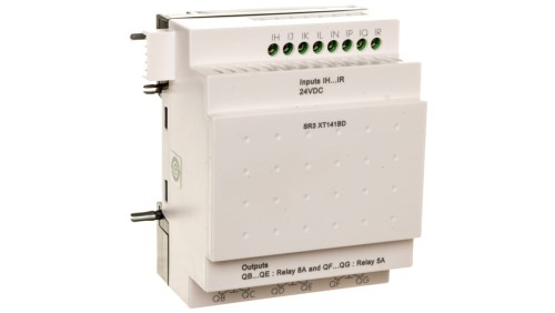 Moduł rozszerzeń 8 wejść D/6 wyjść P 24V DC SR3XT141BD