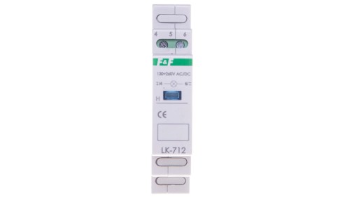 Lampka modułowa 1-fazowa niebieski LK-712B-130-260V
