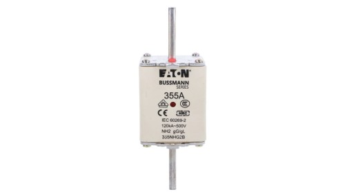Wkładka bezpiecznikowa NH2 355A gL/gG 500V 355NHG2B