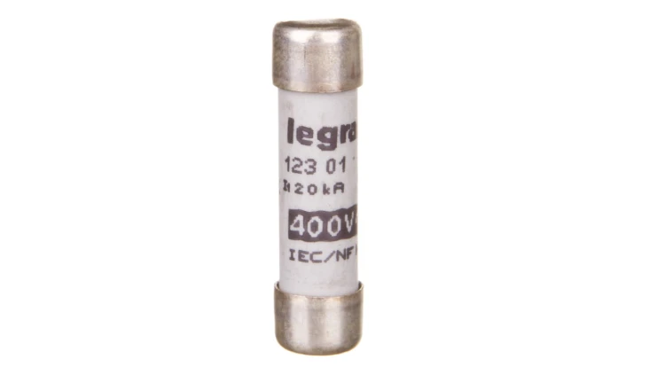 Wkładka bezpiecznikowa cylindryczna 8,5x31,5mm 1A gG 400V 012301
