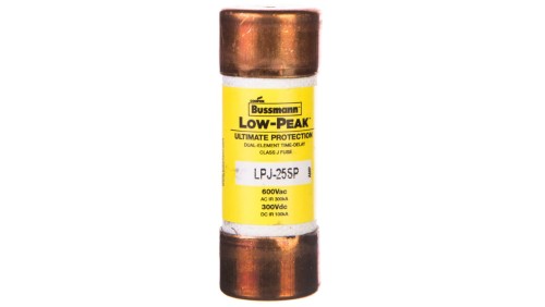 Wkładka bezpiecznikowa LOW-PEAK 21x57mm 3A CLASS J 600V zwłoczna LPJ-25SP