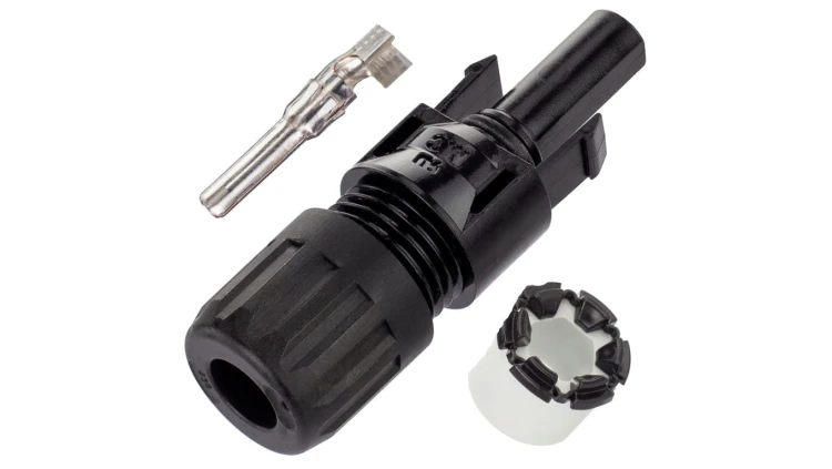 Gniazdo MC4 złącze solarne Konektor na przewód 4-6mm2 Staubli (Multi-Contact)