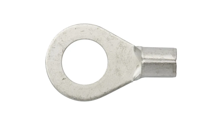 Końcówka oczkowa nieizolowana 10mm2/M10 cynowana KB10F10 (100szt.)