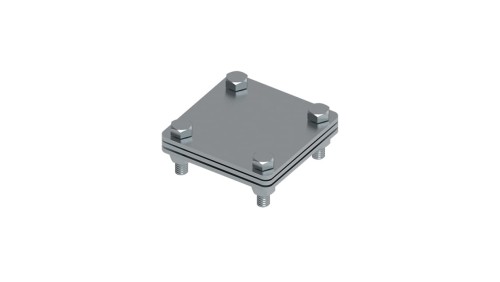 Złącze uniwersalne 3-elem. 80x80 bednarka-bednarka stal ocynkowana galwanicznie 215.1.1 OC 21501101