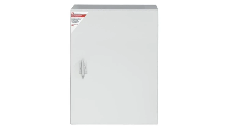 Obudowa metalowa 300x300x150 IP 65 IK10 RAL 7035 z płytą montażową stalową GEP-00015