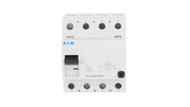 Wyłącznik różnicowoprądowy 4P 125A 0,1A typ AC FRCmM-125/4/01 187815