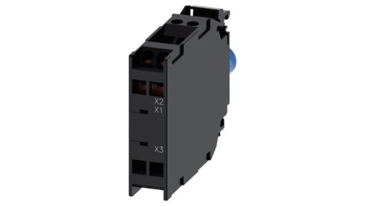 Oprawka blok LED 3 kolory czerwony-żółty-zielony 24V AC-DC montaż czołowy przył sprężynowe SIRIUS ACT 3SU1401-1BB24-3AA0